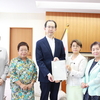 28日、9月議会に向けた知事申し入れ。物価高騰対策、コメ不作対策、県民のいのち、生業守り、戦争する国つくり許さない立場を。
