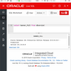 LiveSQL is running on Oracle Database 19c Version 19.2