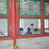 按摩治療の病院と北京大学附属病院の見学(1)