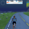 Zwift 524 Castle Critは放電落車