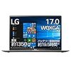 LG ノートパソコン gram 1350g/バッテリー約19.5時間/第10世代 Core i7/17インチ/メモリ 16GB/SSD 256GB/Thunderbolt3/ダークシルバー/17Z90N-VA72J (2020年モデル)