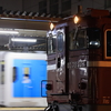 深夜の山形駅に停車する、ED75-757牽引のホキ工臨を撮る！(その3)