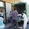 作業着の積み込みなど　明日はオープンファーム