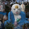 枕崎ぱらだいす！虚を見つめるカラフル珍像たち　～国見山 大国寺～