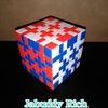 ルービックキューブで模様を作りました！　Rubik's Cube art design