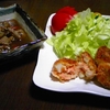 本日（8/30）の晩御飯：鮭コロッケ＋レンコンと人参の煮物
