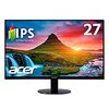 Acer モニター SA270Abmi 27インチ/IPS/非光沢/1920x1080/フルHD/16:9/250cd/4ms/ブラック/HDMI1.4/ミニD-Sub 15ピン