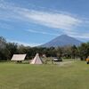 富士山を眺めながら