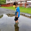 子供は水たまりが大好き！！自由に遊んで楽しもう！！～その先にある成長～