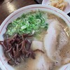 【岡山市北区】山下商店で絶品！濃厚豚骨ラーメン✨替えめしで最後まで美味しい♥