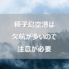 【知らないと困るかも】種子島に旅するなら知っておきたい種子島空港での欠航問題 解決策は船移動しかない