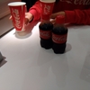 過冷却のコーラを飲んだ