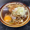 蘇我の寒川そばで「天ぷらそば＋生卵」を食べてみた。