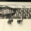 Apple純正イヤホンからaudio-technica ATH-CK330i BKへ変えてみた。