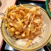 名古屋長者町・ゆで太郎さんで野菜かきあげ丼とかけそば