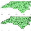 メモ：ggplot2::geom_sf()でポリゴンの境界に点線を引きたいときはsf::st_union()とsf::st_line_merge()