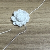 レース糸で編む花束ブローチのキット
