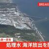 【#汚染水の海洋放出に反対します 】福島第一原発事故の処理水（放射能汚染水）の海洋放出開始。一刻も早く福島原発から出る放射性物質による地球の汚染を止めることが、日本の市民が人類と地球に負う義務だ。