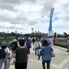 辺野古基地に反対する８．１１県民大会に参加した。