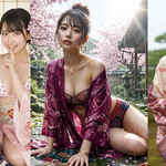 和服・着物 女性の着替え プロンプト＜シチュエーション＞