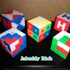 ルービックキューブで模様を作りました！　Rubik's Cube art design