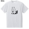 怪獣着ぐるみクマロゴプリントドライTシャツ  当店オリジナル商品です。