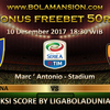 Prediksi Jitu Chievo vs Roma 10 Desember 2017