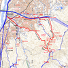 二ヶ城山 矢口が丘ー中央登山道周回（１）　MAP　&　概要