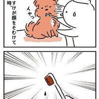 【犬漫画】てんすけ、口から出血事件