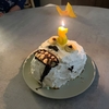 初めて作った誕生日の骸骨ケーキ☠