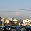 市街地からの富士山