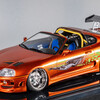 【レビュー・製作・キャンディ塗装】アオシマ 1/24 FAST&FURIOUS JZA80 SUPRA ワイルド・スピード スープラ ブライアン仕様【#carmodel】