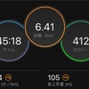 低強度ジョグ6.41km・三毛さんvsムスメちゃんの巻