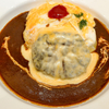 チーズハンバーグオムレツカレー中辛