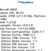 BlackBerry Bold 9900 Official OS （v7.1.0.746）