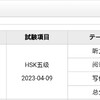 HSK(中文水平考試)と、HSKK(中文水平口語考試)～3：【試験結果出ました！】