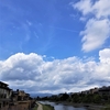 京都ぶらり　本日の一枚　鴨川夏空