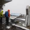 2024年1月24日(水)　多度山と多度大社へ、雪の中をお山歩！