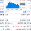 日経は上げたけど自分のは横ばい