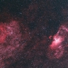 Ｍ１６～ＮＧＣ６６０４～Ｓｈ２－５４：へび座の散光星雲と散開星団