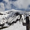 残雪期の三段山