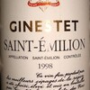 Ginestet Saint Emilion 1998