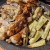 バルサミコ酢ソースに合わせて、ローストチキンを作ってみた。