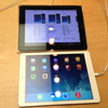 iPad AirはiPad第4世代の5倍の利用率 それぞれ発売3日後を比較