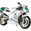 【18%OFF】青島文化教材社(AOSHIMA) 1/12 完成品バイク Honda NSR250R SP '89 ロスホワイト×テラシルバー×ノーベンバーシルバー ダイキャスト&ABS&PS&TPR製 塗装済み完成品
