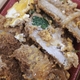 かつ５０％増量！「厚切りロースかつ重」