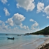 「チャロックラム　ビーチ(Chalok Lam Beach)」～パンガン島の北端の白砂ビーチへまずはトンサラからソウテウにて！！
