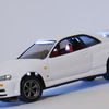 【モデルインプレッション】Johnny Lightning64 Nissan Skyline GT-R (R34/White)`99