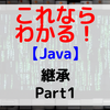 【Java】継承 Part1