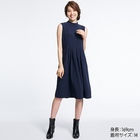 Uniqlo ルメール シアサッカーワンピース 半袖 紺 Nekotany買い物日記